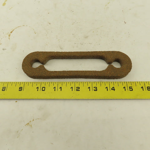 Liquid Level Sight Gauge Gasket 6-5/8"L x 1-11/16"W 5" Port Centers