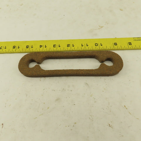 Liquid Level Sight Gauge Gasket 6-5/8"L x 1-11/16"W 5" Port Centers
