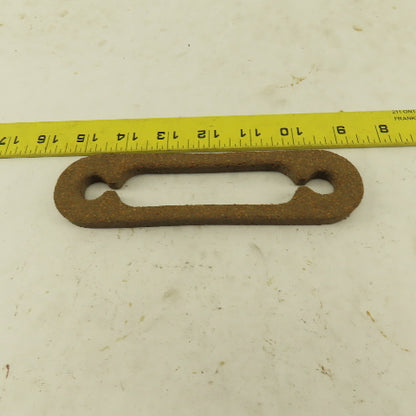 Liquid Level Sight Gauge Gasket 6-5/8"L x 1-11/16"W 5" Port Centers