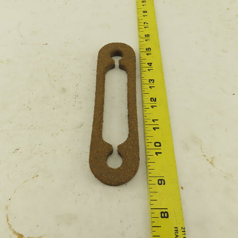Liquid Level Sight Gauge Gasket 6-5/8"L x 1-11/16"W 5" Port Centers