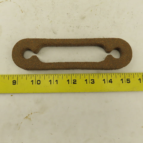 Liquid Level Sight Gauge Gasket 6-5/8"L x 1-11/16"W 5" Port Centers