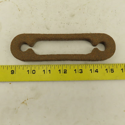 Liquid Level Sight Gauge Gasket 6-5/8"L x 1-11/16"W 5" Port Centers