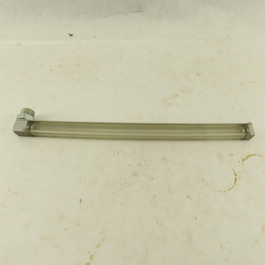 Oil-Rite 3/4" Square Liquid Level Indicator Gauge 13" View 1/2" Short Elbow