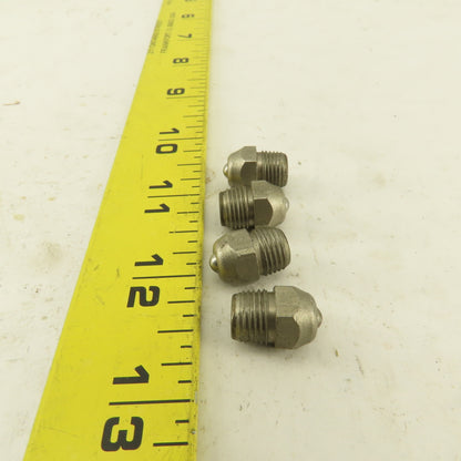 M10 x 1.0 Metric Thread Ball Valve Oiler Oil Hole Cover Lot Of 4