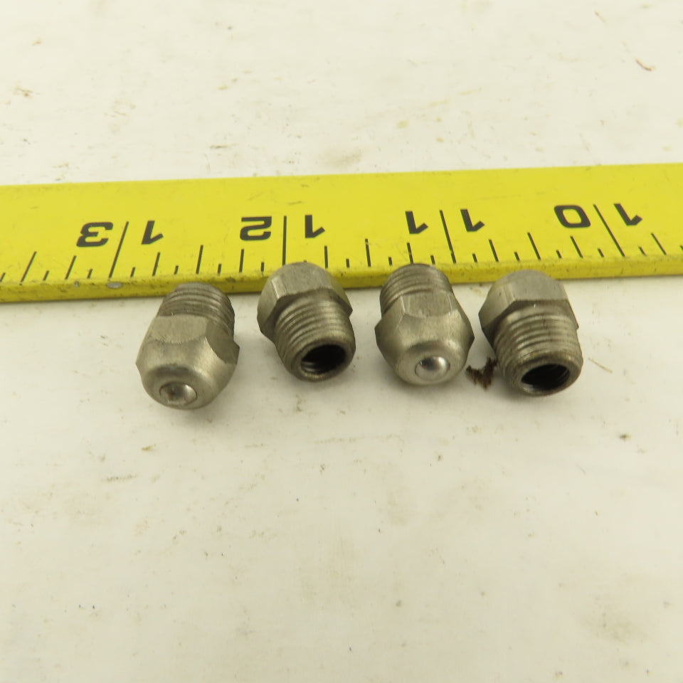 M10 x 1.0 Metric Thread Ball Valve Oiler Oil Hole Cover Lot Of 4