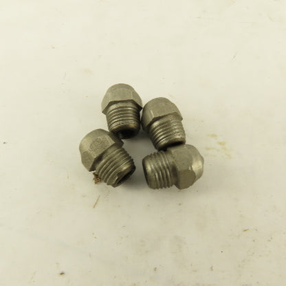 M10 x 1.0 Metric Thread Ball Valve Oiler Oil Hole Cover Lot Of 4