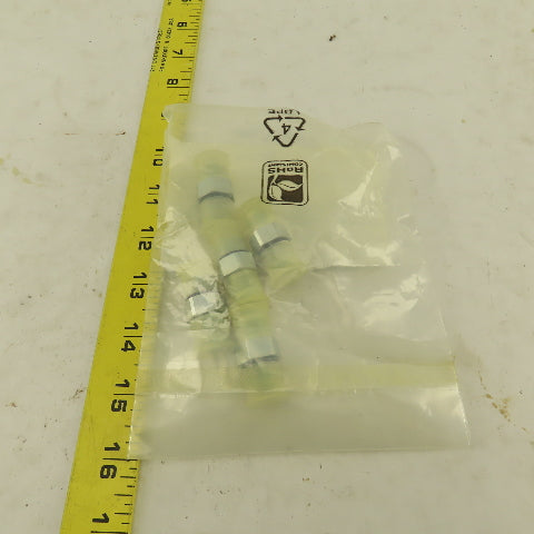 Parker 6 F50X-S 5/16" OD Tube x 9/16"-18 JIC 37° O-Ring Seat Straight Lot Of 5