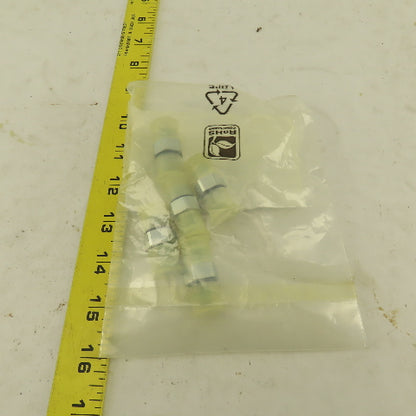 Parker 6 F50X-S 5/16" OD Tube x 9/16"-18 JIC 37° O-Ring Seat Straight Lot Of 5