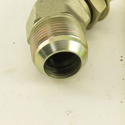 Parker 7/8" OD Tube 1-5/16-12 JIC Flare X 1-5/16-12 ORB 45° Elbow