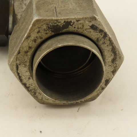 1-1/4 OD Tube 1-5/8-12 JIC Flare X 1-5/8-12 ORB Male 90° Elbow