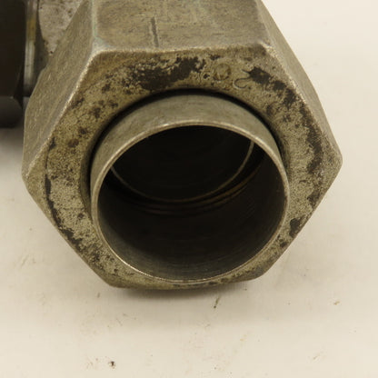 1-1/4 OD Tube 1-5/8-12 JIC Flare X 1-5/8-12 ORB Male 90° Elbow