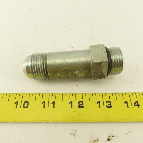 5/8" OD Tube 1-1/16"-12 JIC Flare 1-1/16" Male O-Ring Seat Extension 3-15/16"OAL