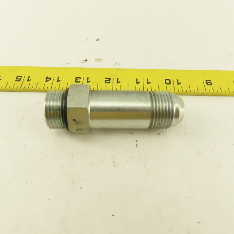 5/8" OD Tube 1-1/16"-12 JIC Flare 1-1/16" Male O-Ring Seat Extension 3-15/16"OAL