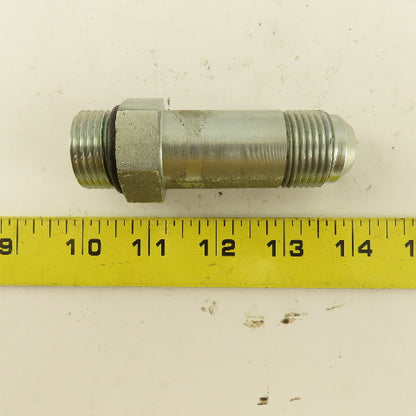 5/8" OD Tube 1-1/16"-12 JIC Flare 1-1/16" Male O-Ring Seat Extension 3-15/16"OAL