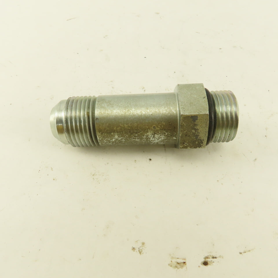 5/8" OD Tube 1-1/16"-12 JIC Flare 1-1/16" Male O-Ring Seat Extension 3-15/16"OAL