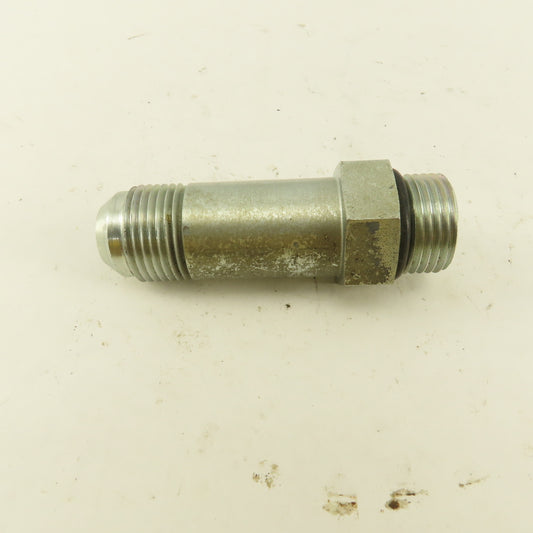 5/8" OD Tube 1-1/16"-12 JIC Flare 1-1/16" Male O-Ring Seat Extension 3-15/16"OAL