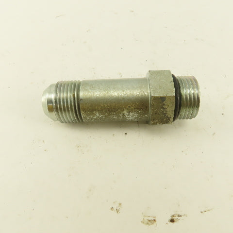 5/8" OD Tube 1-1/16"-12 JIC Flare 1-1/16" Male O-Ring Seat Extension 3-15/16"OAL