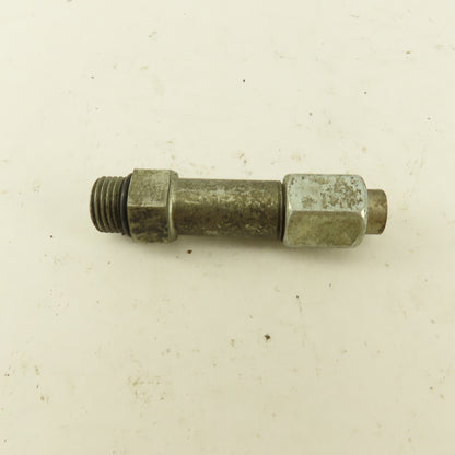 1/4" OD Tube 9/16-18 JIC Flare 9/16-18 Male O-Ring Seat Extension 2-1/2" OAL
