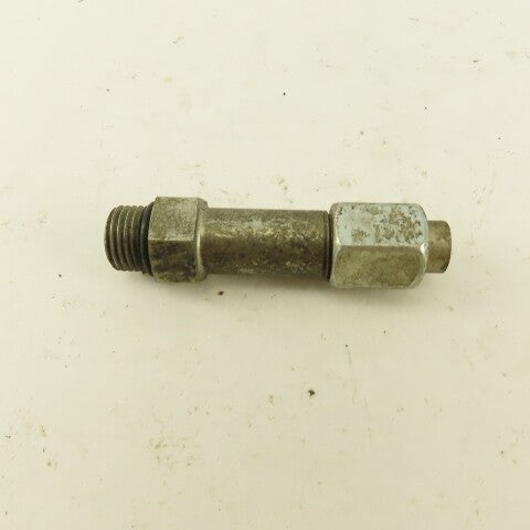 1/4" OD Tube 9/16-18 JIC Flare 9/16-18 Male O-Ring Seat Extension 2-1/2" OAL