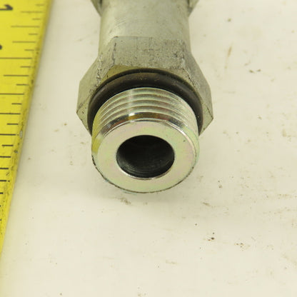 3/8" OD Tube 3/4-16 JIC Flare 3/4-16 Male O-Ring Seat Extension 3" OAL
