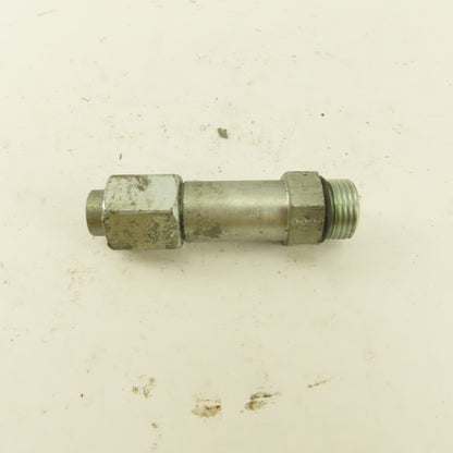 3/8" OD Tube 3/4-16 JIC Flare 3/4-16 Male O-Ring Seat Extension 3" OAL