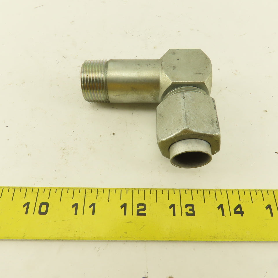 5/8" OD Tube 1-1/16-12 (-12) JIC Flare X 1-1/16-12 Extended 90° Elbow