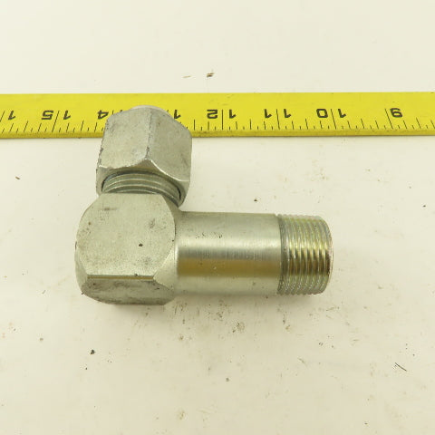 5/8" OD Tube 1-1/16-12 (-12) JIC Flare X 1-1/16-12 Extended 90° Elbow