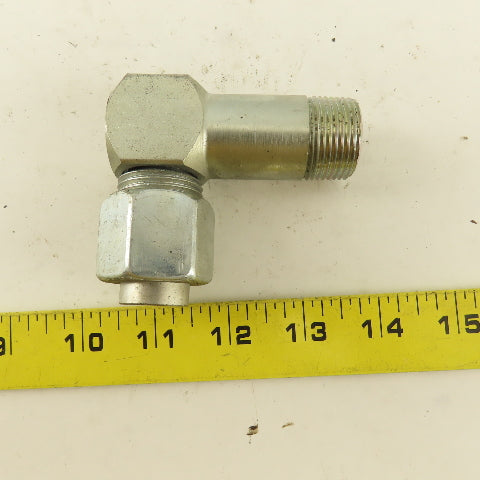 5/8" OD Tube 1-1/16-12 (-12) JIC Flare X 1-1/16-12 Extended 90° Elbow