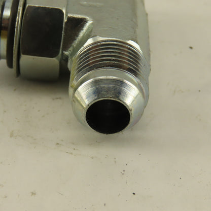 Parker 3/8" Tube OD 3/4-16 Male ORB X 3/4-16  Branch TEE Fitting Lot Of 2