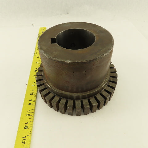 100T Flexible Grid Coupling Hub 2-7/8" Keyed Bore