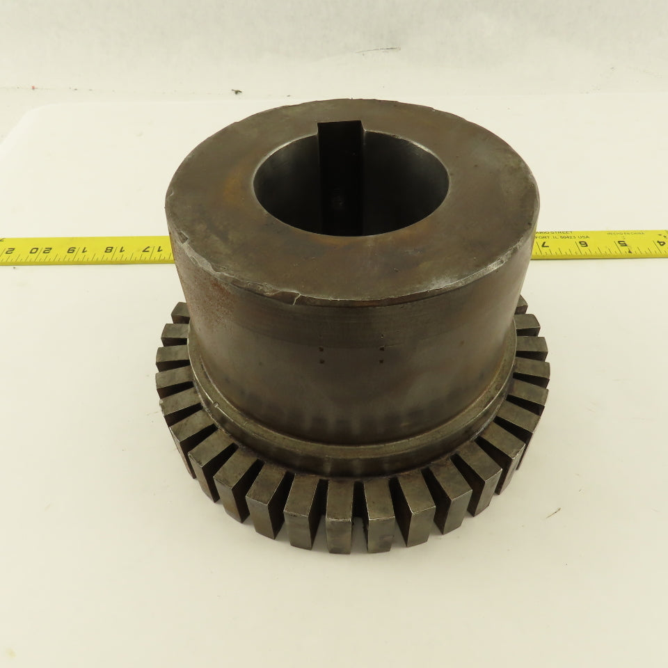 100T Flexible Grid Coupling Hub 2-7/8" Keyed Bore