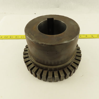100T Flexible Grid Coupling Hub 2-7/8" Keyed Bore
