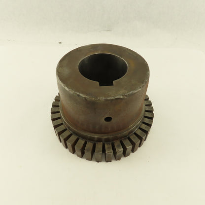 100T Flexible Grid Coupling Hub 2-7/8" Keyed Bore