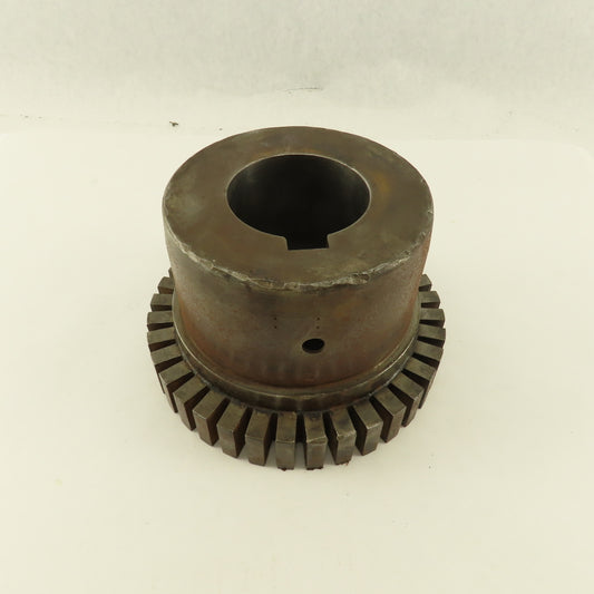 100T Flexible Grid Coupling Hub 2-7/8" Keyed Bore
