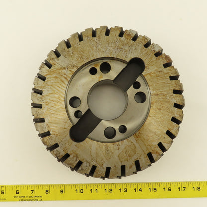 Valenite 2B-46549-B GCM1920 10-9/64" OD 30 Blade Indexing Face Mill 2-1/2" Arbor
