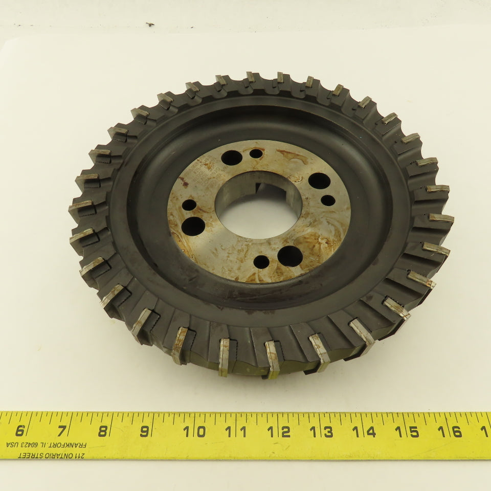 Valenite 2B-46549-B GCM1920 10-9/64" OD 30 Blade Indexing Face Mill 2-1/2" Arbor