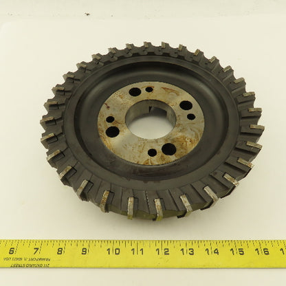 Valenite 2B-46549-B GCM1920 10-9/64" OD 30 Blade Indexing Face Mill 2-1/2" Arbor