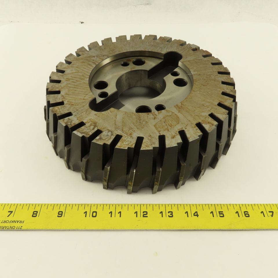 Valenite 2B-46549-B GCM1920 10-9/64" OD 30 Blade Indexing Face Mill 2-1/2" Arbor