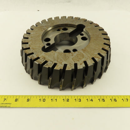 Valenite 2B-46549-B GCM1920 10-9/64" OD 30 Blade Indexing Face Mill 2-1/2" Arbor