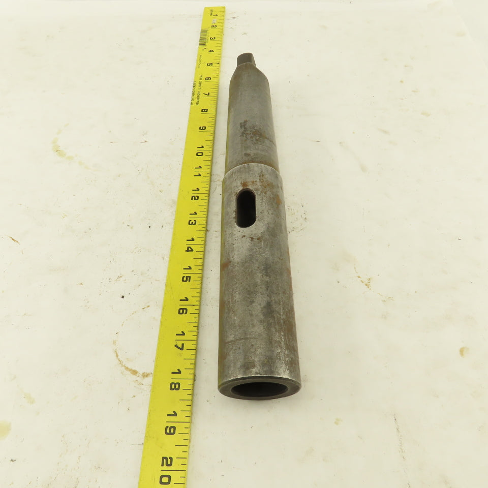 Morse Taper 5MT To 4MT Shank Reducer 6" Projection 12" OAL