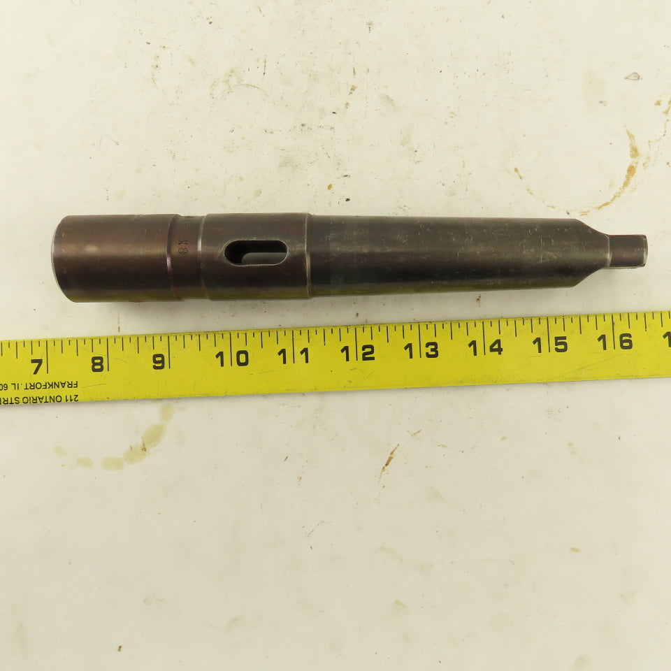 60624 Morse Taper 2MT - 4MT Shank Reducer 3-5/8" Projection