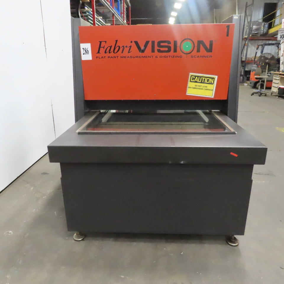 FabriVision Metalsoft 48x72 Flat Bed Measurement & Digitizing Scanner 2d scanner