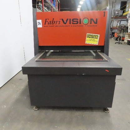 FabriVision Metalsoft 48x72 Flat Bed Measurement & Digitizing Scanner 2d scanner