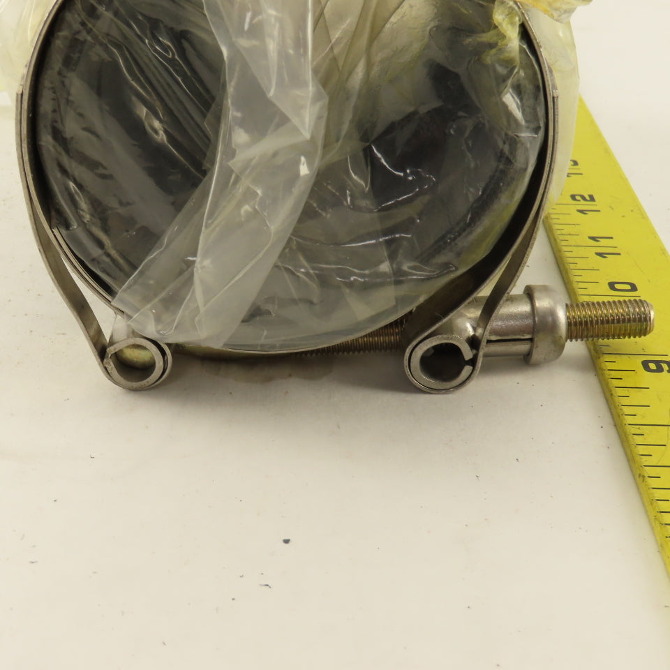 Duravent 2-3/4" ID Flexible Rubber Duct Hose Segment Union Coupling 7" OAL