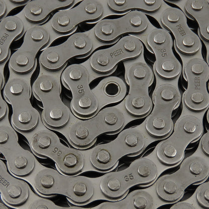 Peer ANSI #35 Single Row Riveted Roller Chain 83" OAL