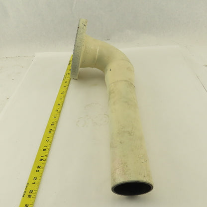 3" Raised Face Flange Mount Reduced To 2" Butt Weld Elbow 17" Center Length