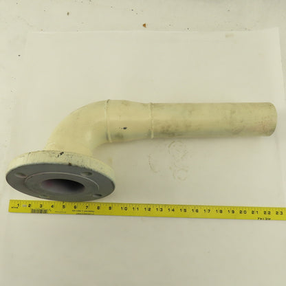 3" Raised Face Flange Mount Reduced To 2" Butt Weld Elbow 17" Center Length