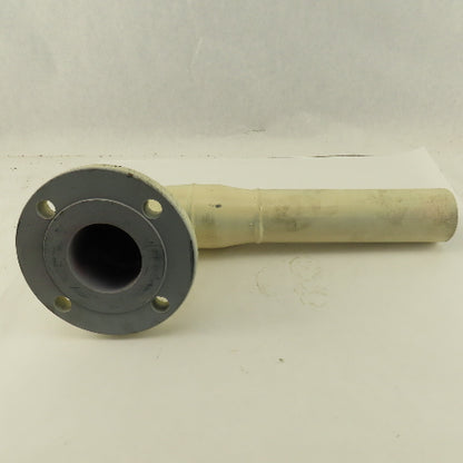 3" Raised Face Flange Mount Reduced To 2" Butt Weld Elbow 17" Center Length
