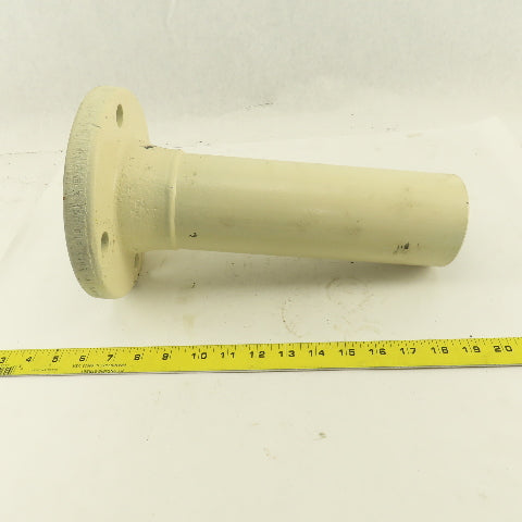 Weldbend 3" Butt Weld 4 Bolt Raised Face Flange 150#  Pipe Extension 12-3/4" OAL