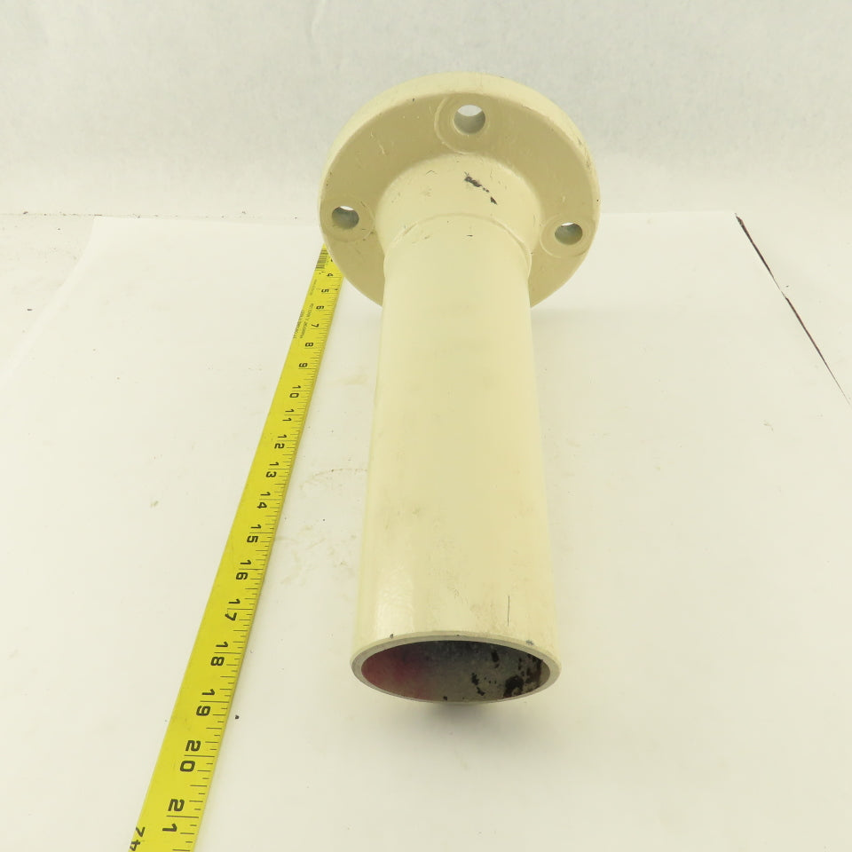 Weldbend 3" Butt Weld 4 Bolt Raised Face Flange 150#  Pipe Extension 12-3/4" OAL
